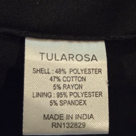 Tularosa Revolve Sante Fe Cropped Fringe Open Front Jacket Burnt Red Size XS - Picture 11 of 12